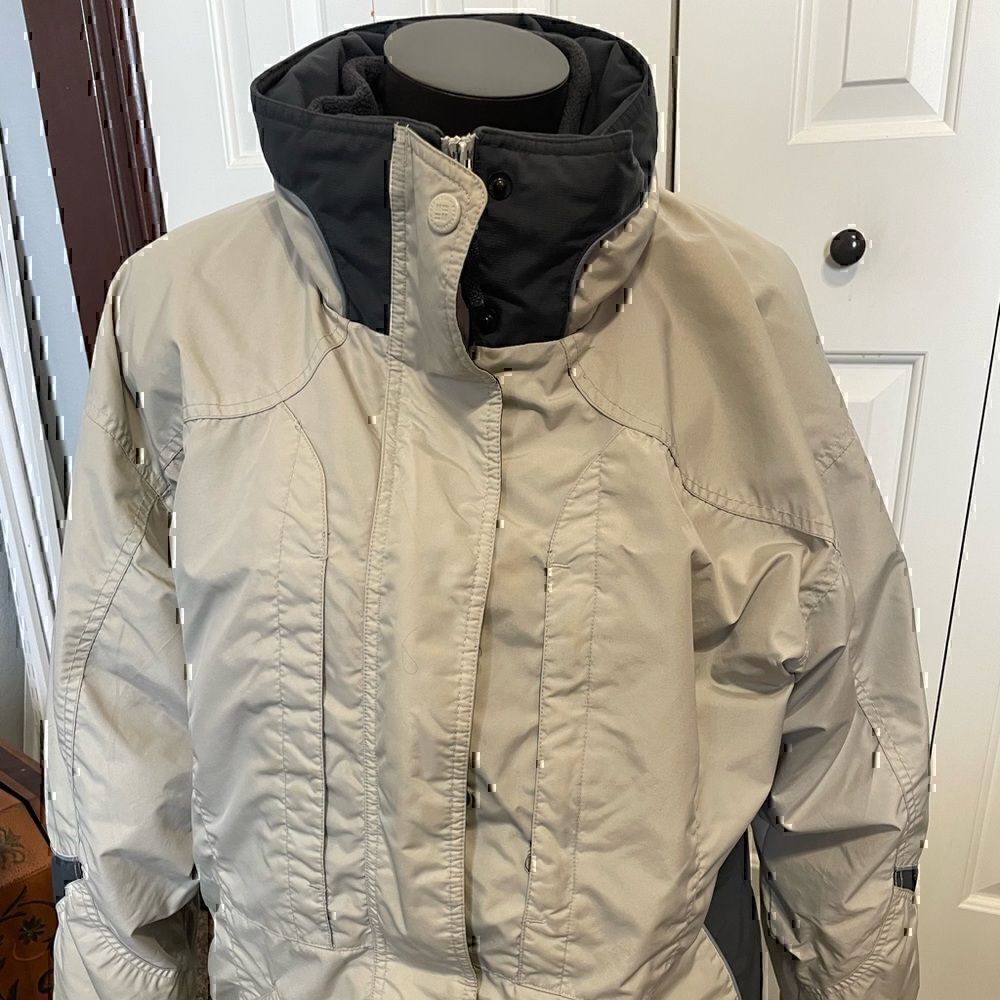 Columbia Interchange Core Beige Two Layer Winter Jacket